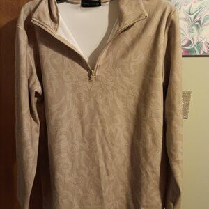 Sterling Kreek Dusty Roads Pullover Size Large Tan